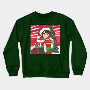 Anime Christmas Crewneck Sweatshirt